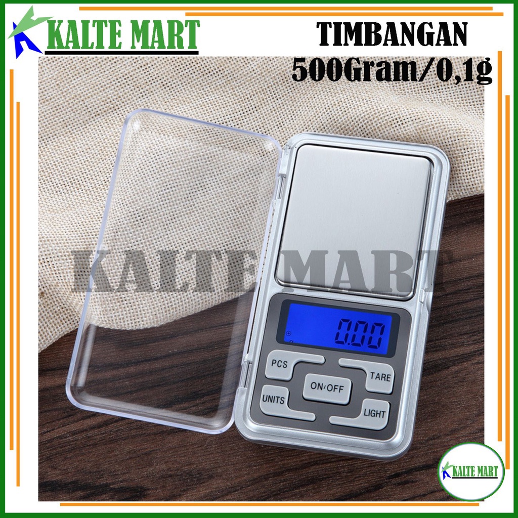 KALTE Timbangan Mini Digital, Timbangan Pocket Scale, Timbangan Emas, Timbangan Mini, Timbangan Gramasi, Timbangan kecil