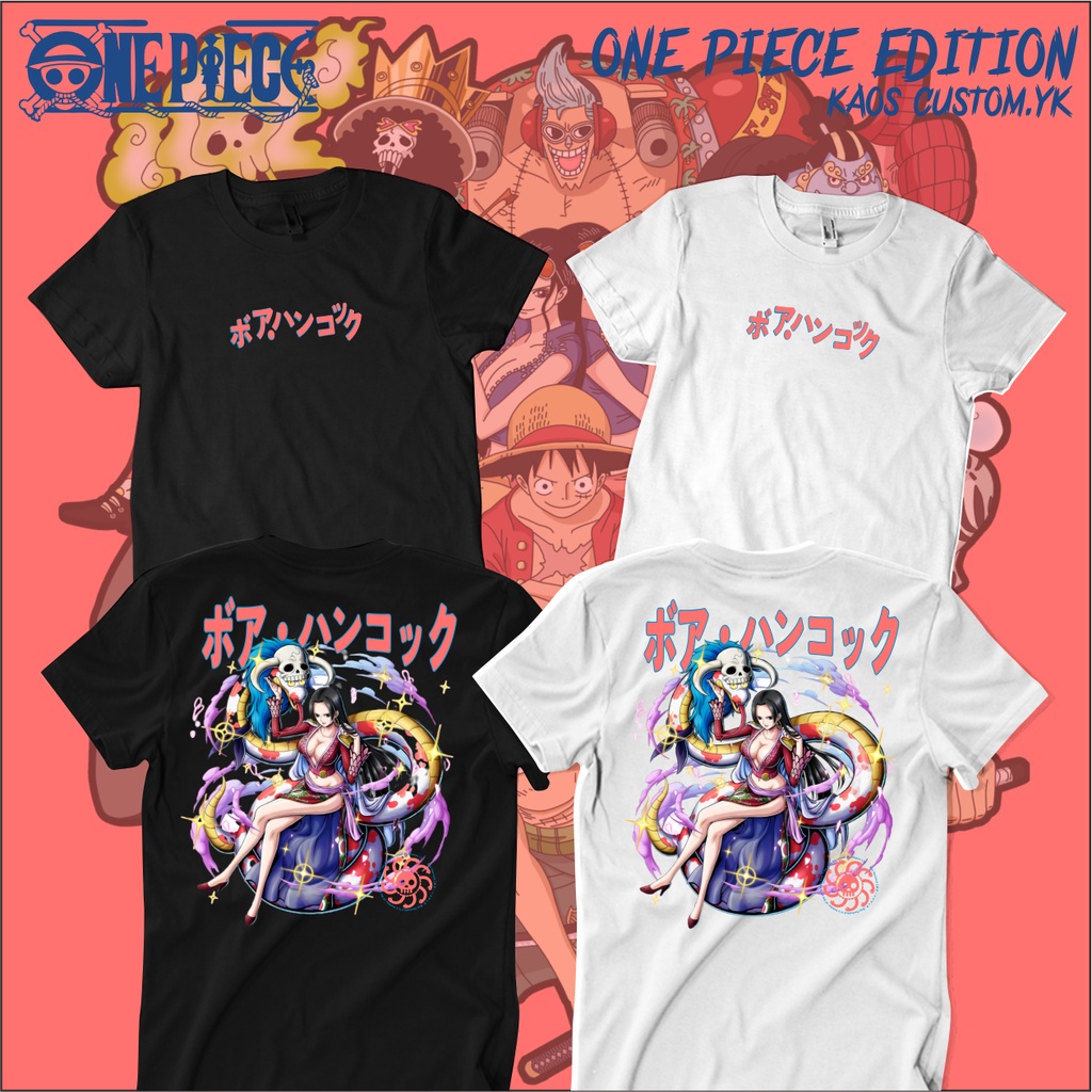 KAOS BOA HANCOCK/KAOS ONE PIECE/KAOS ANIME/ANIME