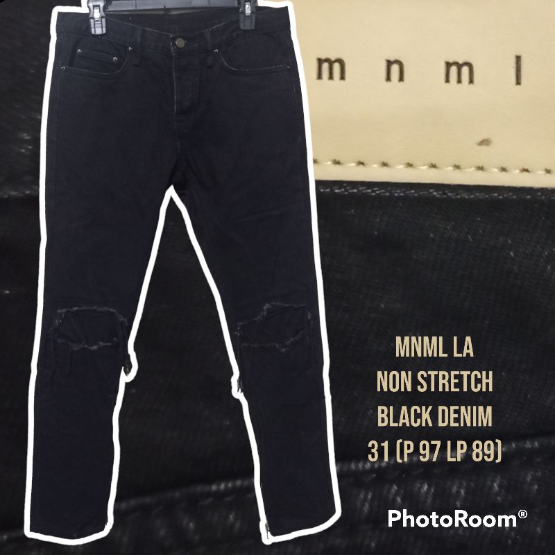 MNML LA BLACK DENIM