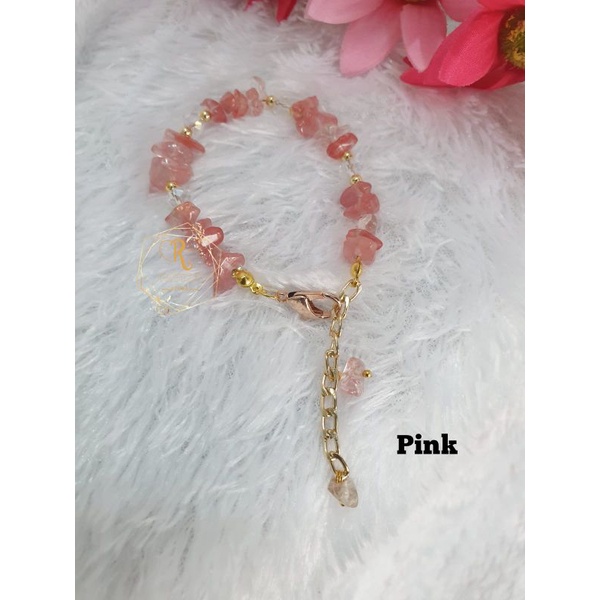 Rayyan Gelang BatuAlam / Gelang Batu Kerikil / Stone Bracelet / Gelang Batu Wanita