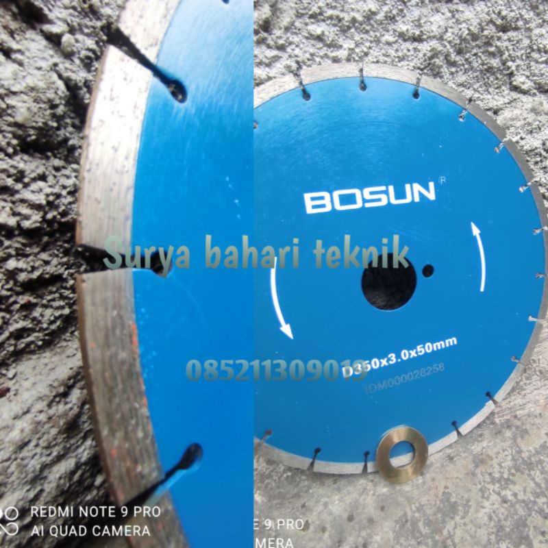 Jual Diamond wheel cutter concrate 14" /16" Mata pisau belah beton