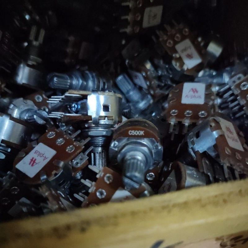 potensio stereo C500K ORI A-PLUS