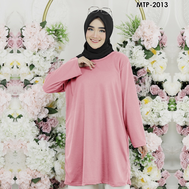 Tunik Jumbo Wanita POLOS LD 120, LD 130, LD 140