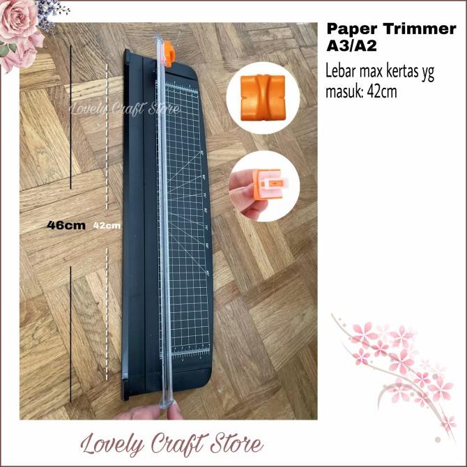 

Paper trimmer/cutter 42cm A3, A2 A4 A5 F4 for paper, photo, scrapbook