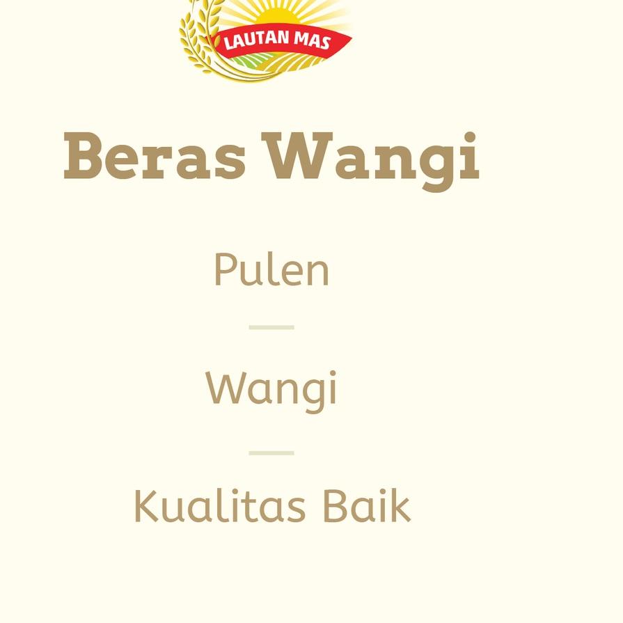 

Special Lautan Mas Beras Wangi 5KG ✓