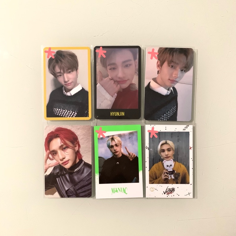stray kids hyunjin pc photocard pob