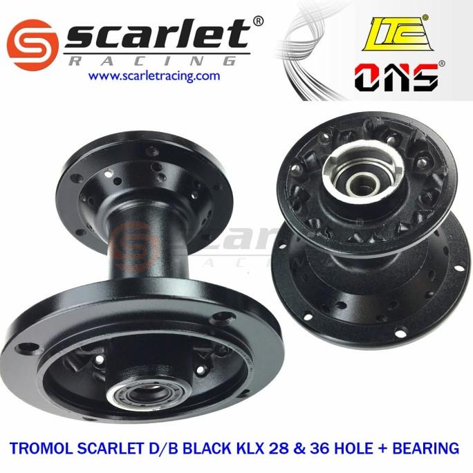 tromol set kawasaki klx 150 original scarlet racing