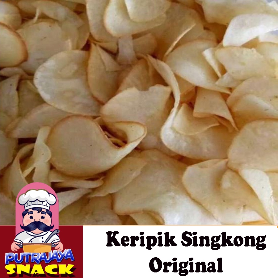 

Keripik Singkong Original Asin Gurih\Cemilan Santai\Makanan Ringan\Snack Kiloan