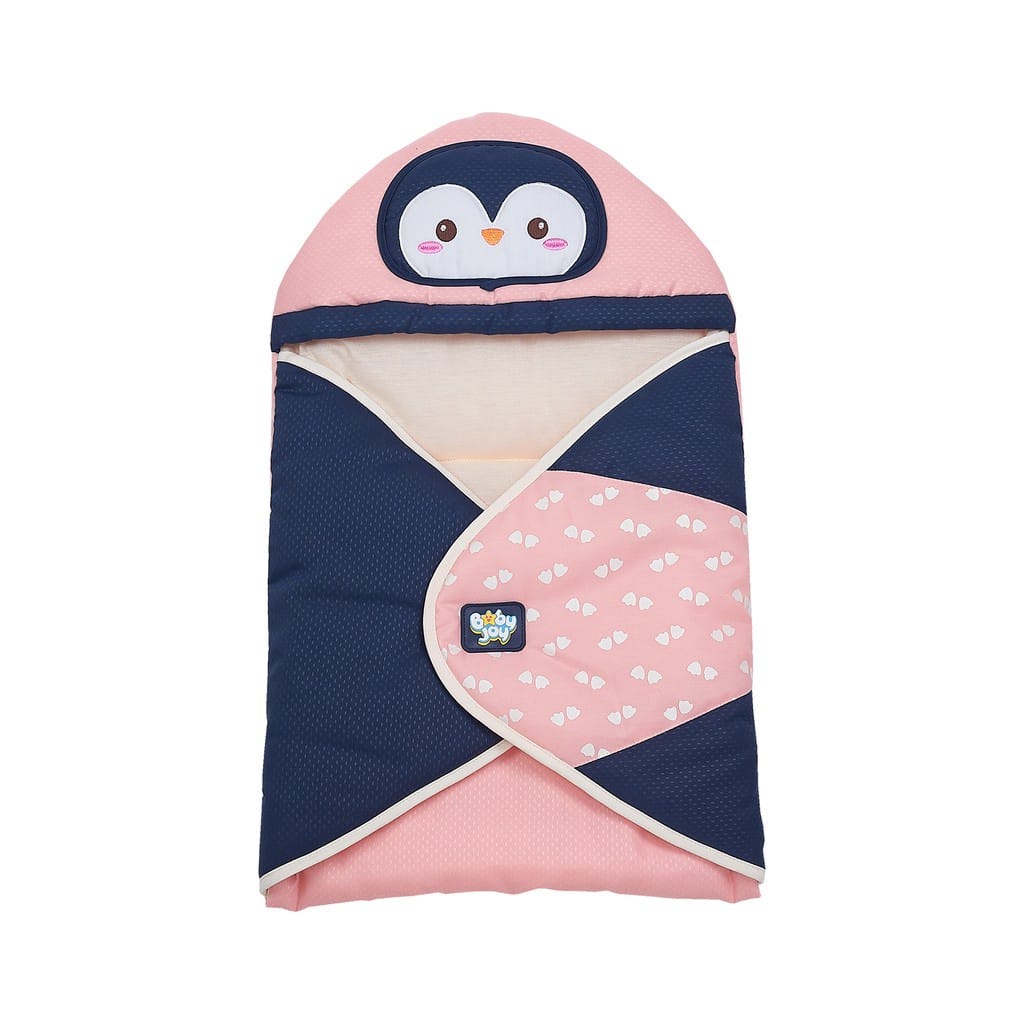 Baby Joy BJB5018 Blanket Pinguin Series - Selimut Bayi