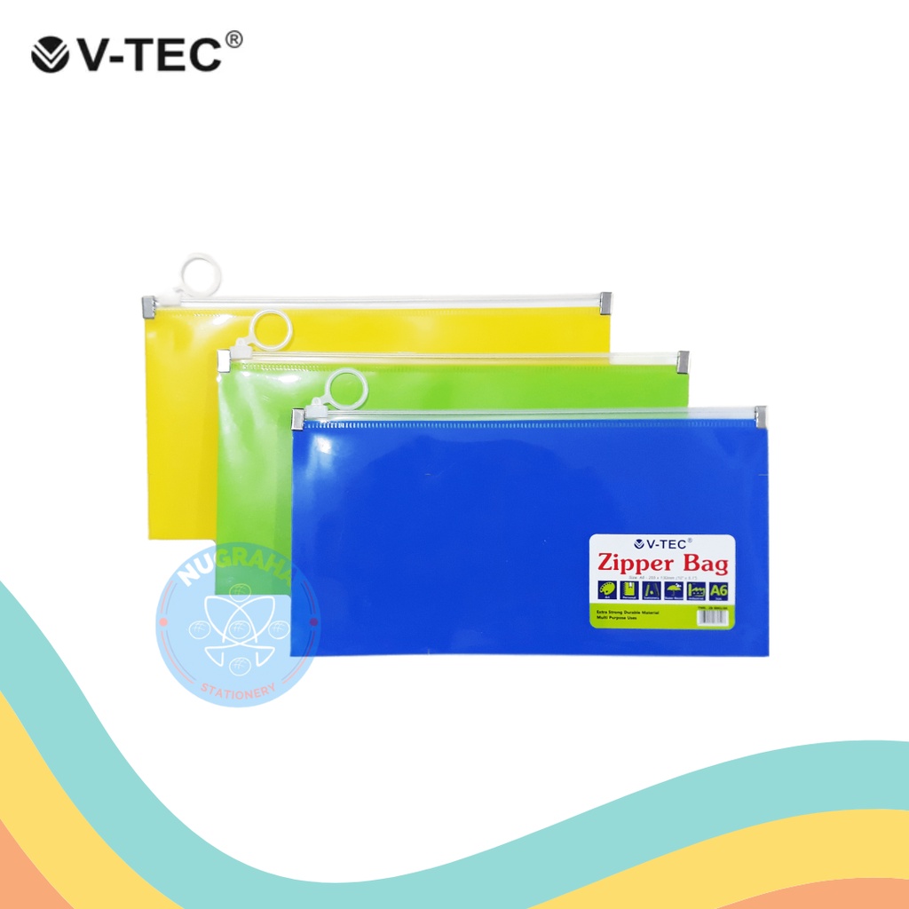 

ZIPPER BAG A6 ZB-8005 V-TEC (1 PCS)