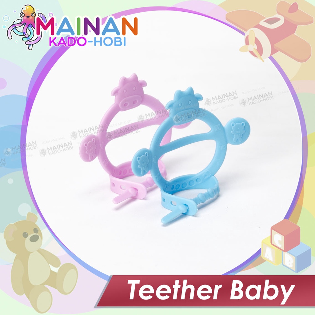 MAINAN ANAK BAYI TEETHER GIGIT KARET