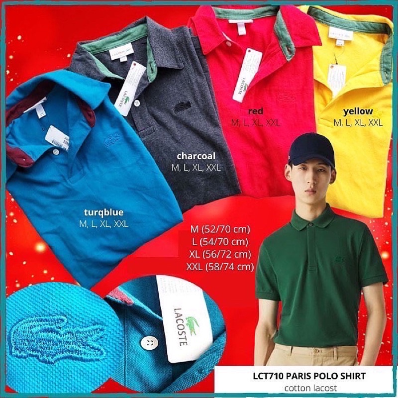 Kaos Polo Pria Lct 710 Prs Polo Shirt