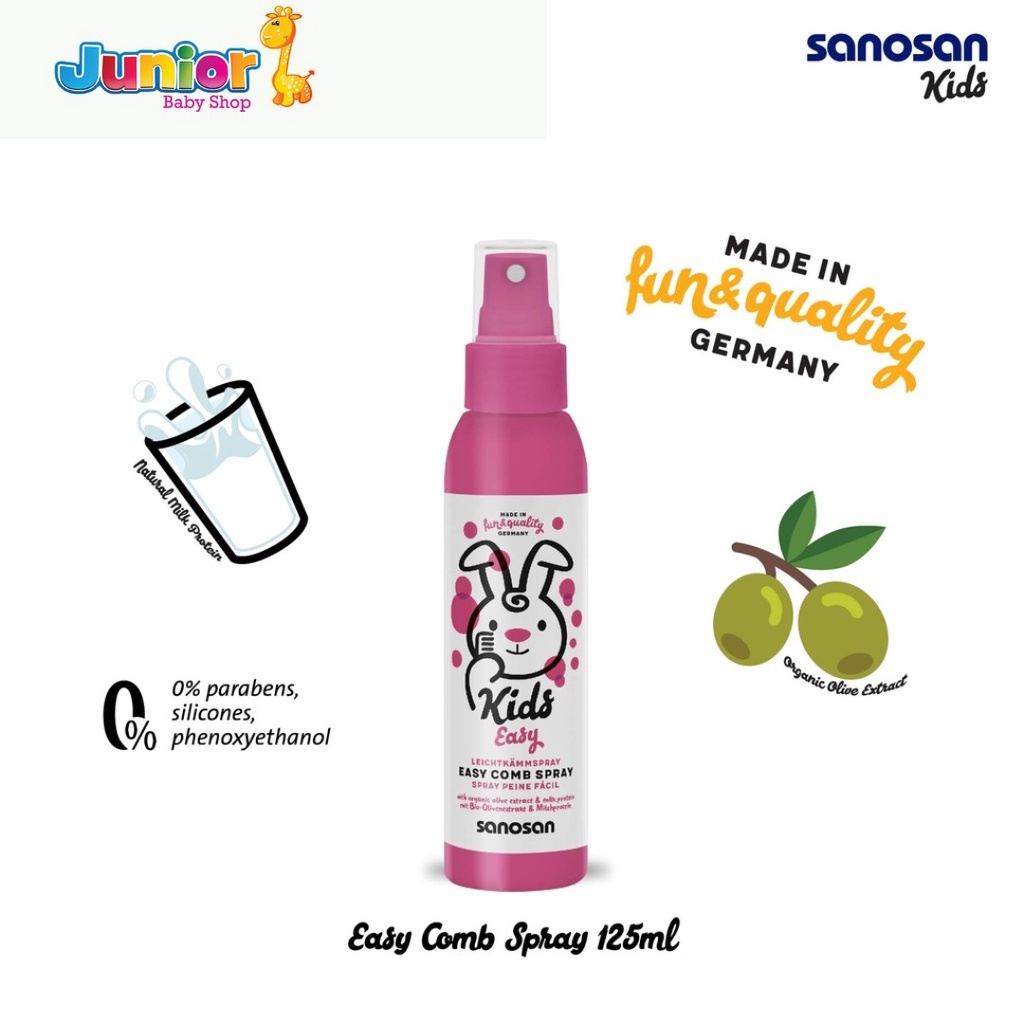 Sanosan Kids Easy Comb Spray 125ml