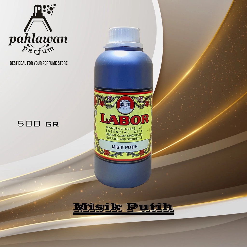 Misik Putih / Kasturi Putih Labor 500gr segel Pabrik