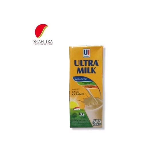 ultra milk 200ml karamel