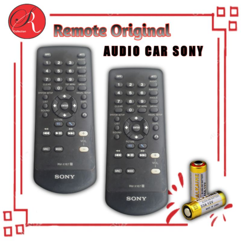 Remot / Remote Audio Car Sony