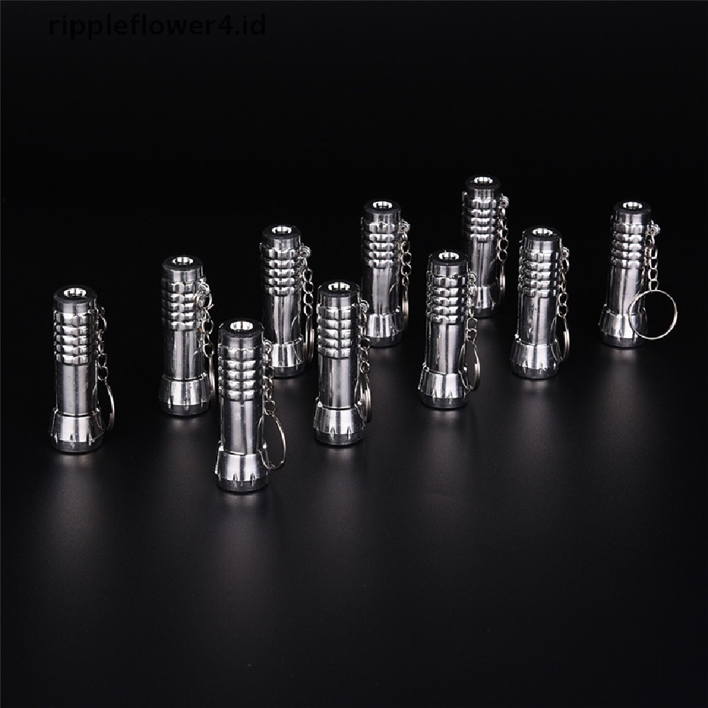 {rippleflower4.id} Senter LED UV Ultra Violet Dual-use Blacklight Lampu Inspeksi Cahaya Obor~