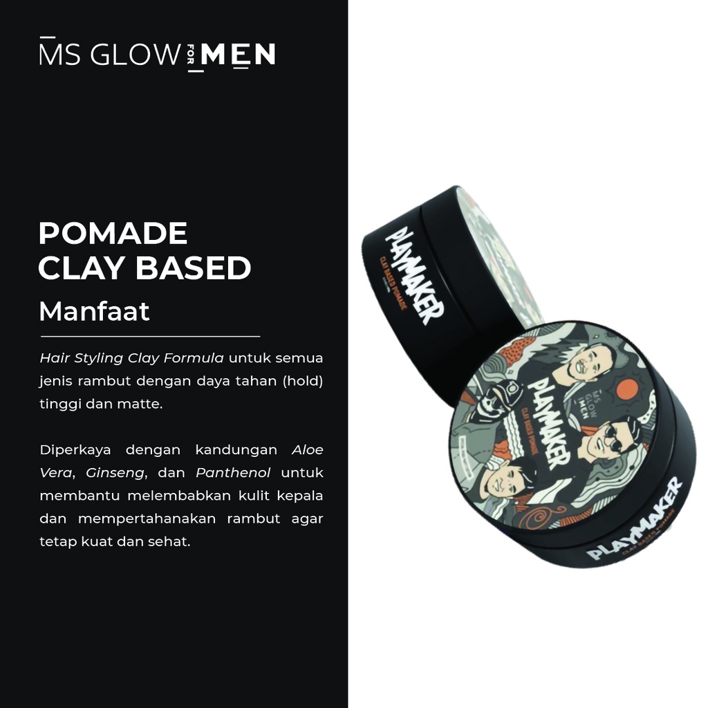 MS Glow For Men Original Hair Package by ms.glowofficialbandung