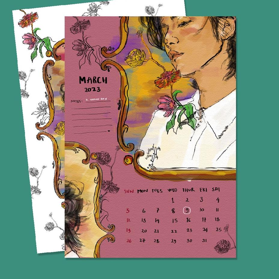 

KBUD✿ CALENDAR 2023 (JinjjaJinjja) TOP PRODUK