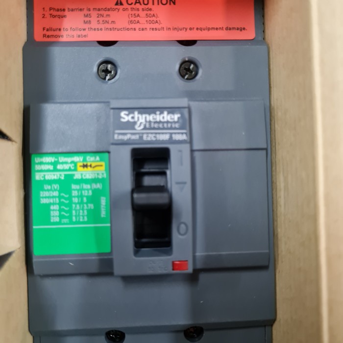 Mccb Ezc 50A Schneider Easypact Type 100F Ezc Mccb 50 A Termurah