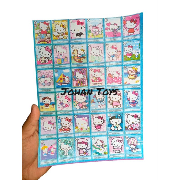 Gambaran Umbul 36 Motif isi 10 Lembar