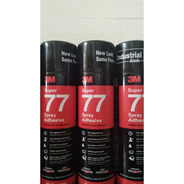 

Stiker Lem Semprot 3M Super 77