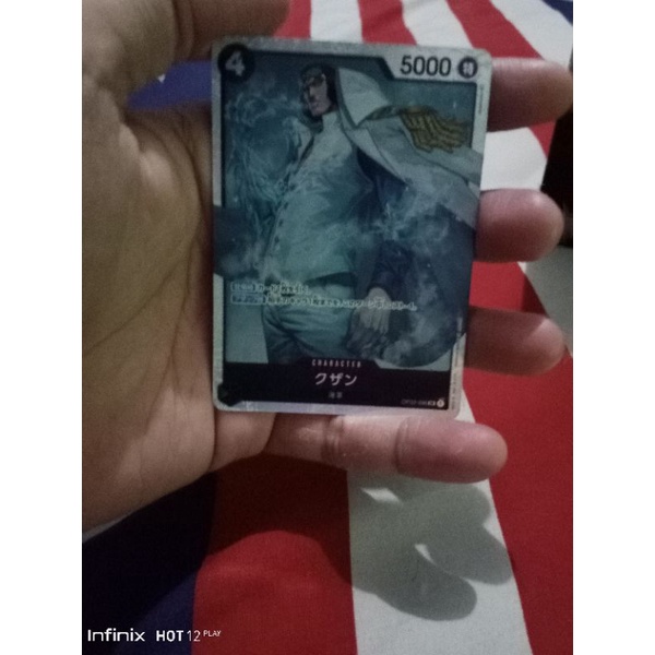 Kartu/TCG one piece kuzan