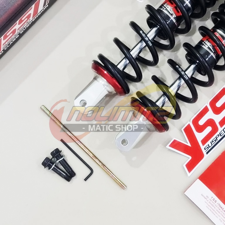 Shock YSS G Series Smooth Silver Edition 305mm New NMAX 2020 Aerox 155