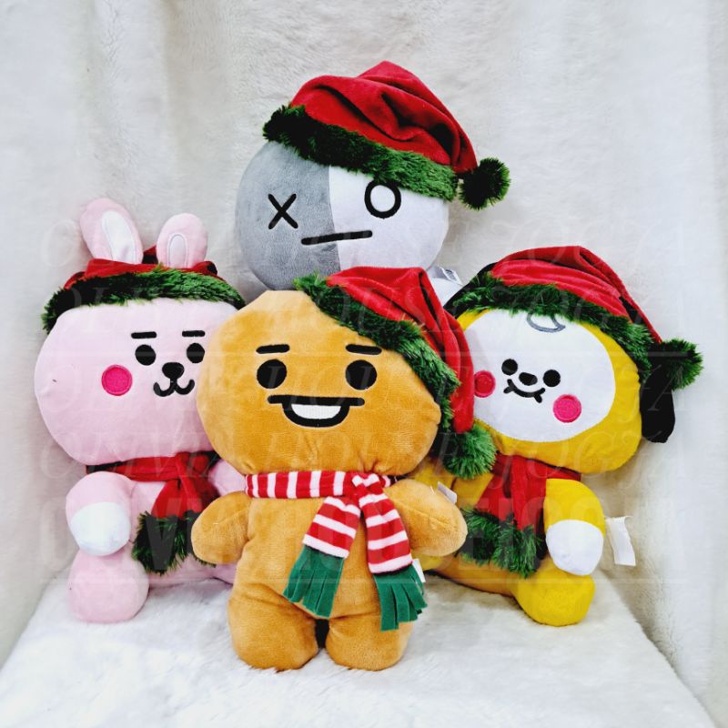 Boneka BTS Santa Boneka BTS Natal Boneka BTS Christmas