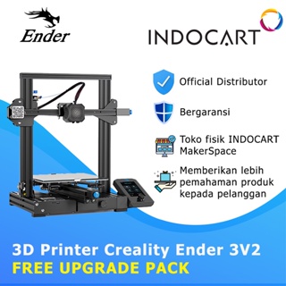 3D Printer Creality Ender 3 V2 Versi Terbaru Prusa i3 Garansi Resmi