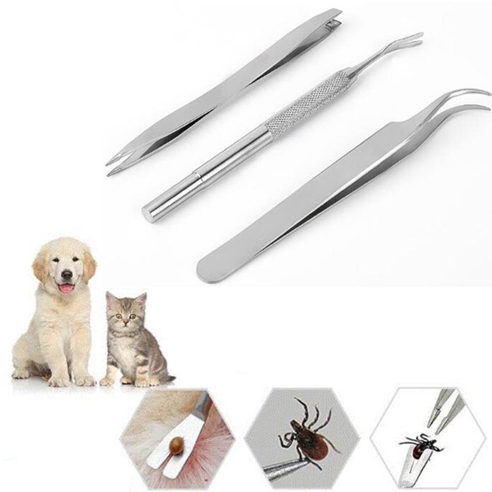 [Elegan] Klip Kutu Anjing Cat Remover Perawatan Kutu Puppy Tweezer