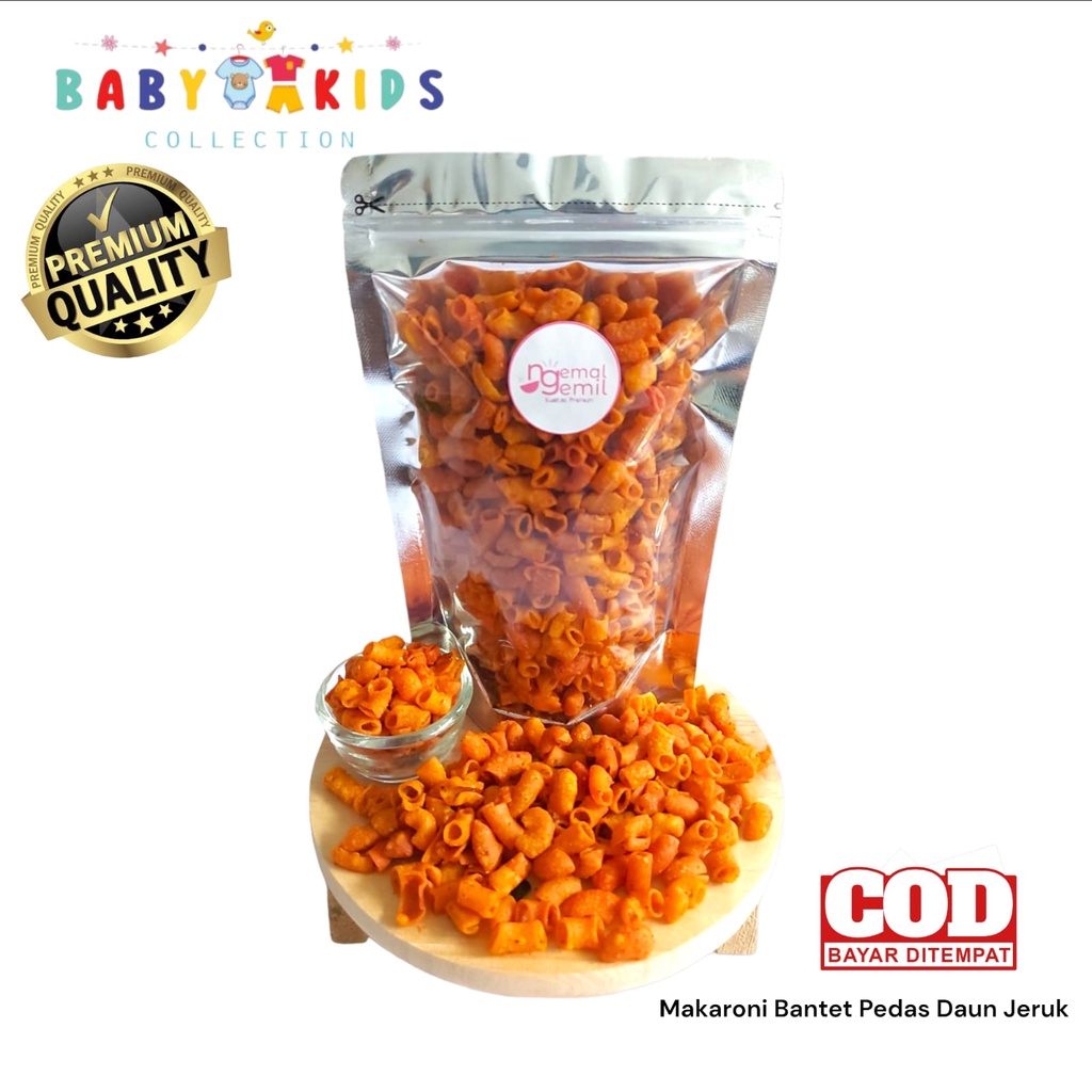 

Makaroni Bantet Pedas Daun Jeruk Homemade Makaroni Pedes Kualitas Premium