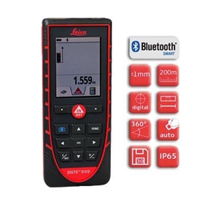 Leica Disto D510 200 Meter - ORIGINAL Garansi 1 Tahun