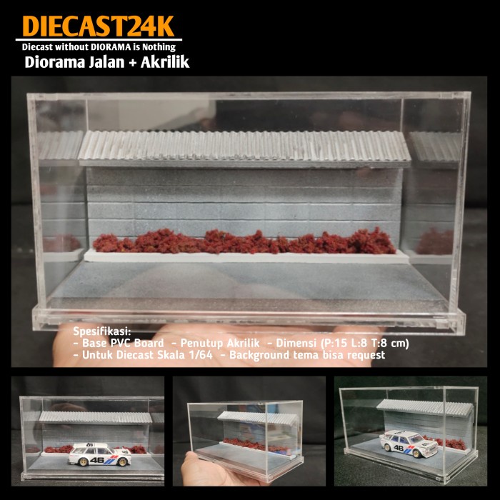 Akrilik Diorama Jalan