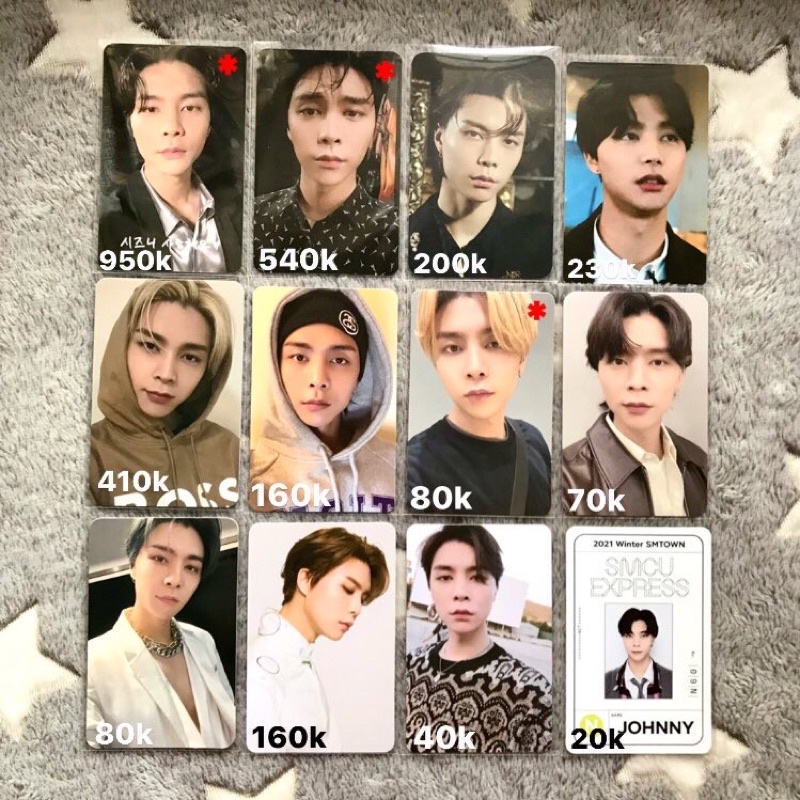 WTS pc johnny nct 127 neocity tour bus tourbus tayo the castle LG U+ limited a precious moment apm a