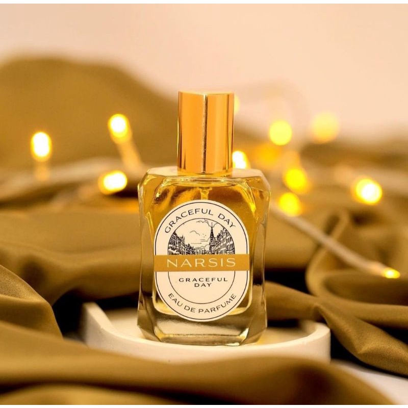 (BONUS PARFUM ) Narsis Graceful Day Eau de Perfume-Parfum Wanita Kesukaan Pria/ PARFUM