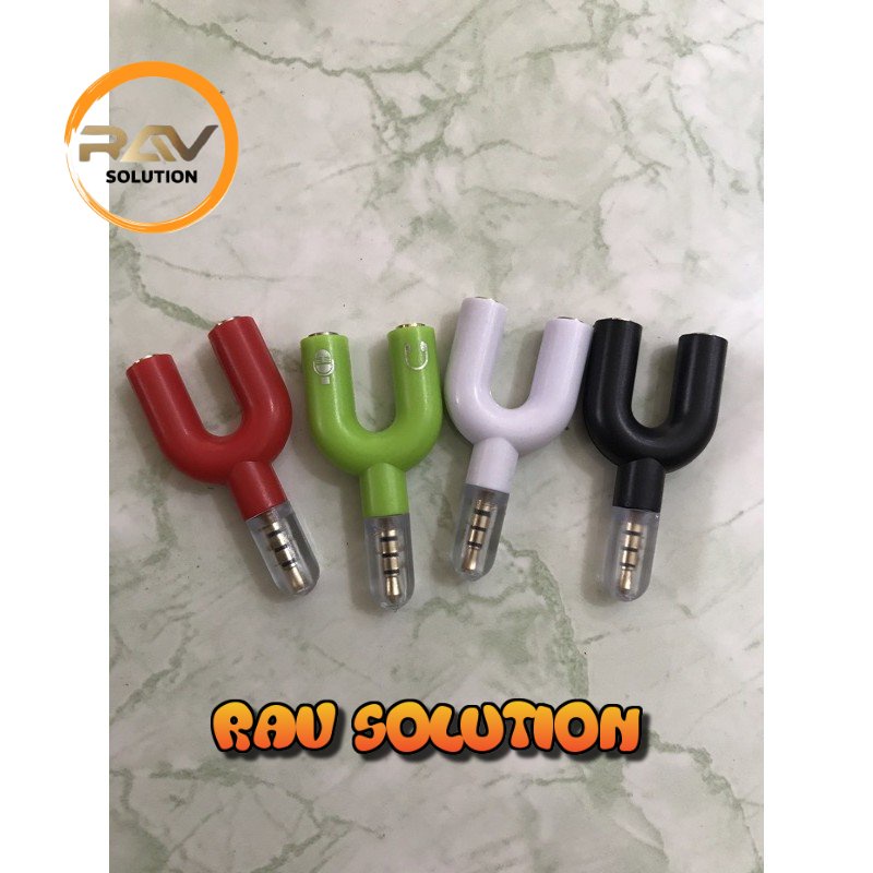 Audio Splitter Model U Aux 2 In 1 / Splitter U