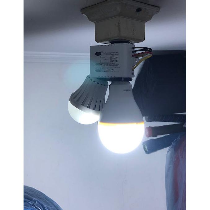 Fitting Lampu Remote, 2 Lampu