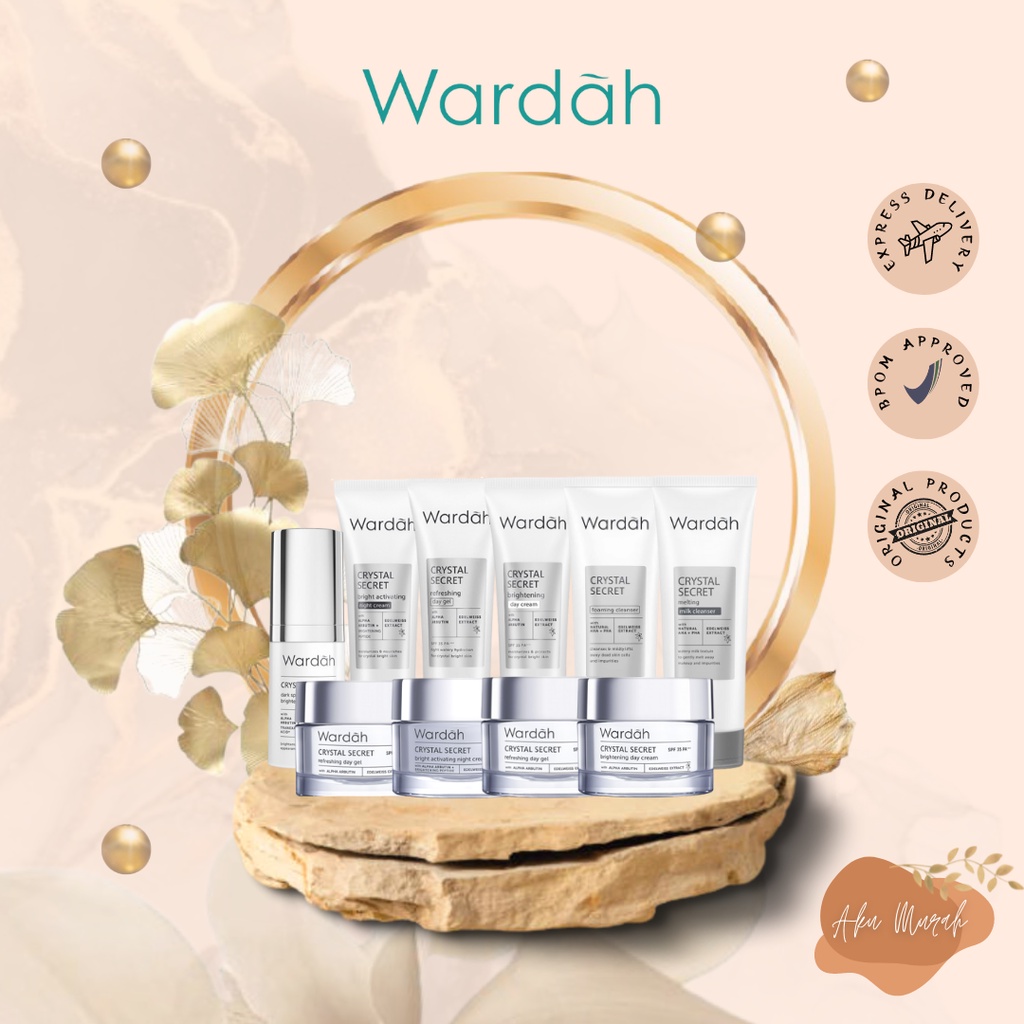 ✨ AKU MURAH ✨ WARDAH WHITE CRYSTAL SECRET SERIES