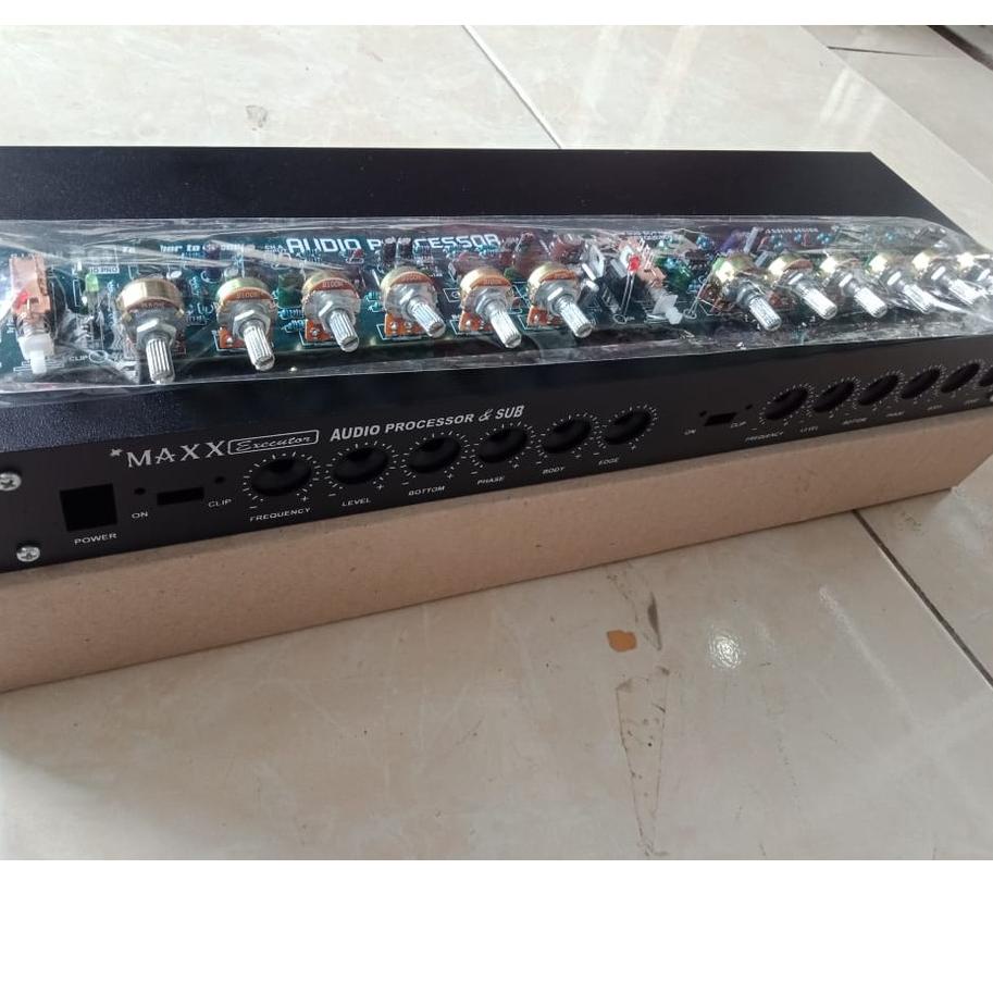 TERMURAH [COD] satu paket kit audio prosesor + subwoofer ♘ 867