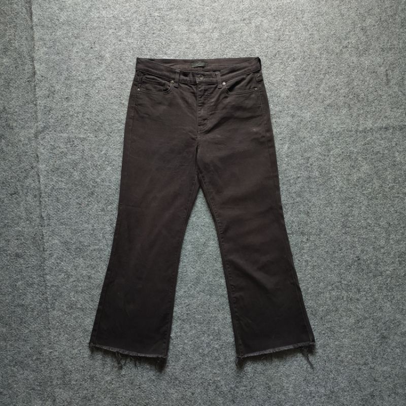 Womens Wide High Rise Jeans by Uniqlo