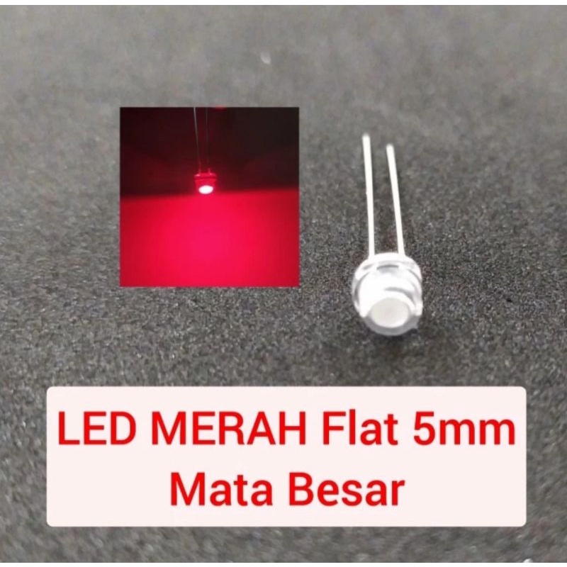 LED 5mm Merah Mata Besar Starwhat Haraga per 1000pcs