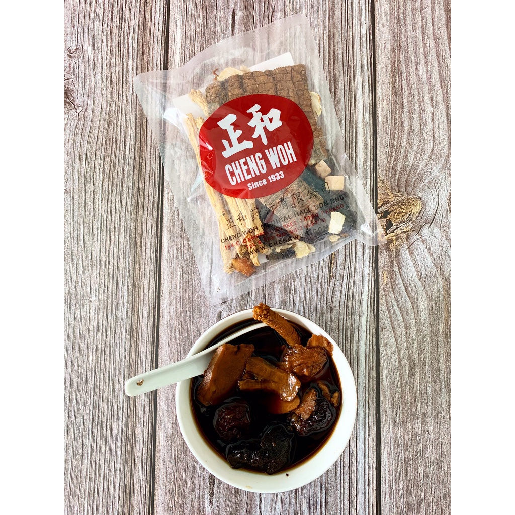 

Cheng Woh Ba Zhen Soup with Eucommia Bark