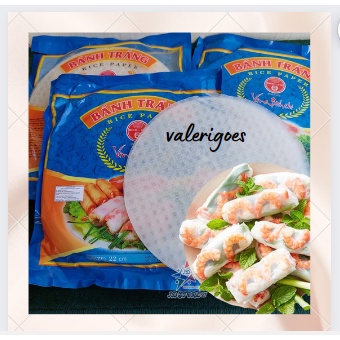 

ISI 5 PCS - Kulit Lumpia Vietnam Rice Paper Termurah | Banh Trang Rice Paper 400gr 22cm Rice Paper