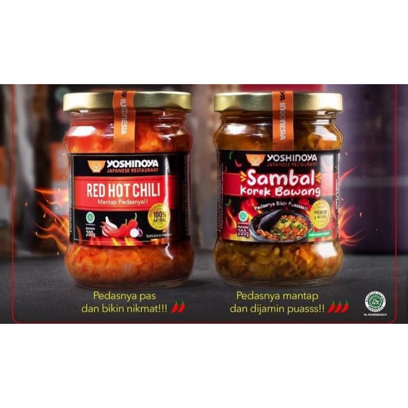 

Sambal Yoshinoya Siap Santap