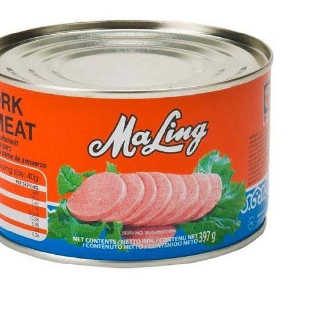 

7.7 MALL MA LING LUNCHEON PORK 397 GRAM TTS CANNED / DAGING HAM BABI MALING KALENG
