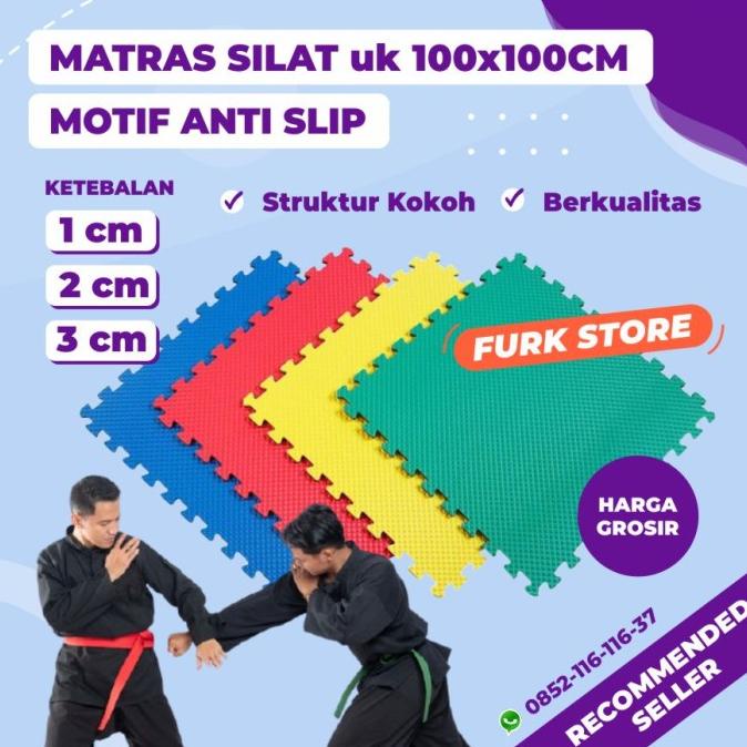 [COD] Matras Pencak Silat Per Meter, Matras Silat 5cm, Matras Silat 3cm KOMPLIT Kode 297