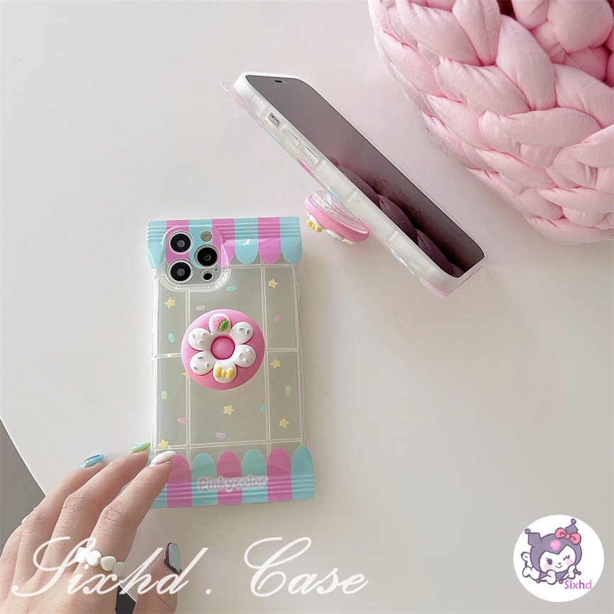 Redmi 12C 10C 10A 10 Redmi Note 12 11 11s 10s 10 9 8Pro Redmi 9T 9C 9A 9 Xiaomi 12 Lite 11Lite 12T 11T 10T Poco M3 X4Pro Cute Candy Doughnuts Candy Phone Case Soft Cover