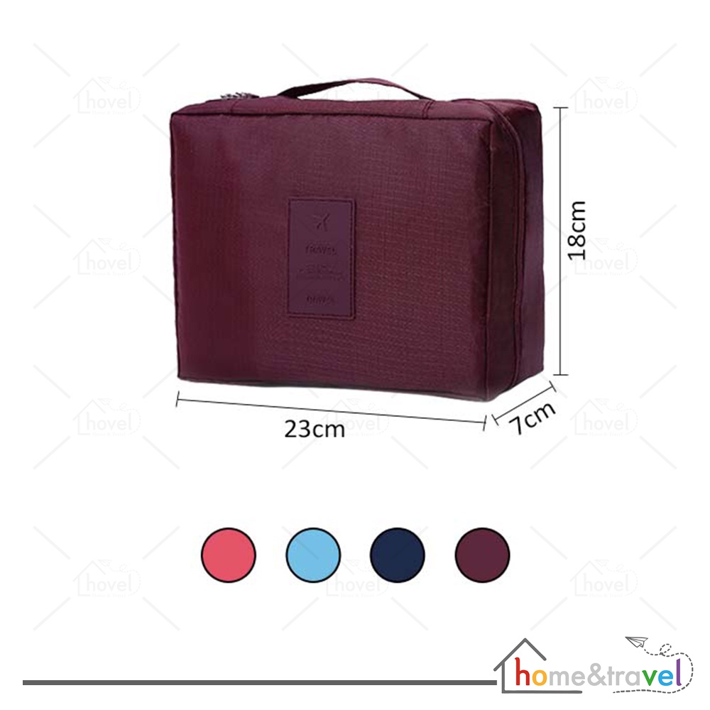 HOVELSHOP Tas Kosmetik Korea Travel Bag Organizer Multifungsi