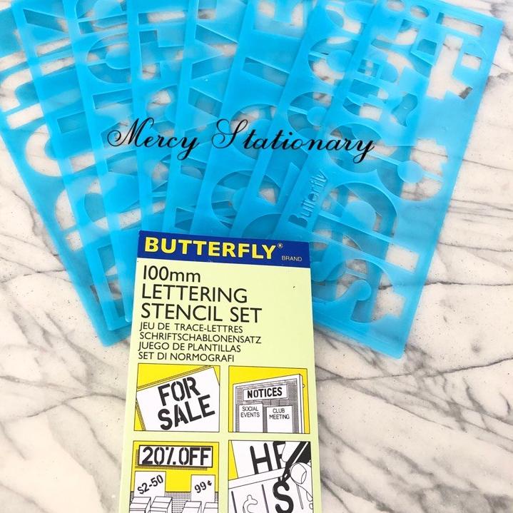 

[V-8-R »] Penggaris Huruf & Angka Templates - Penggaris Sablon ABC - Lettering Stencil set - Penggaris Mall Mal Mercy Stationary-banyak diminati